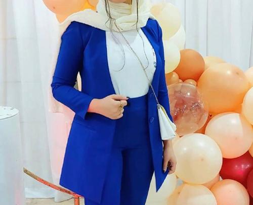 عکس کت شلوار ابی نفتی
