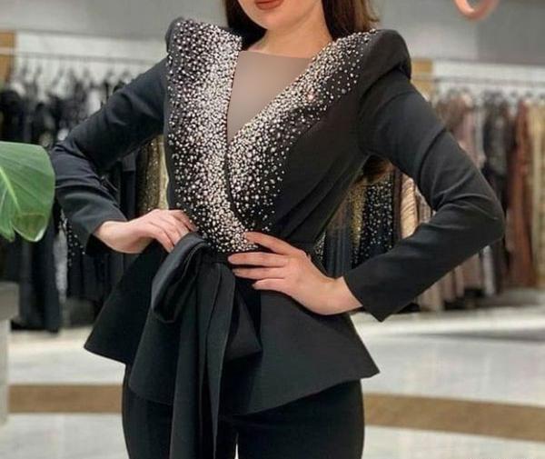 عکس کت شلوار مجلسی شیک زنانه