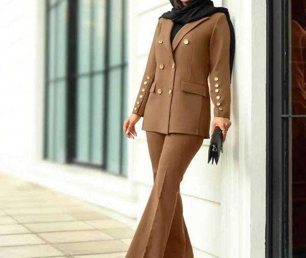 عکس کت شلوار مجلسی شیک زنانه