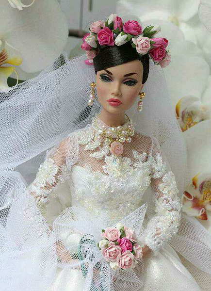 عکس عروسی عروسک باربی