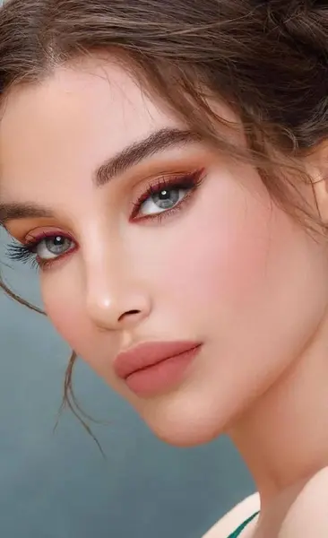عکس صورت دختر عروسکی