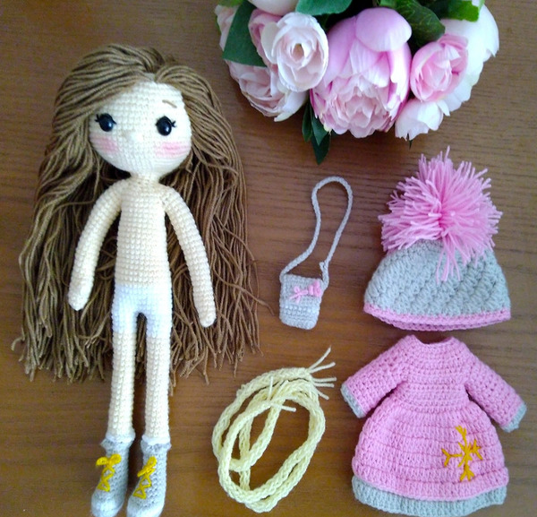عکس عروسک های بافتنی دخترانه