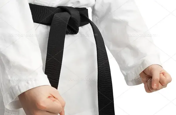 عکس کمربند کاراته سیاه