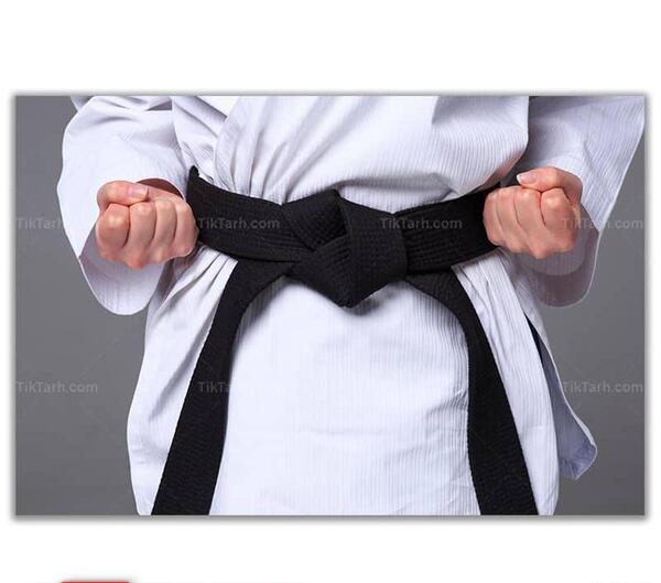 عکس دختر کاراته کار کمربند مشکی
