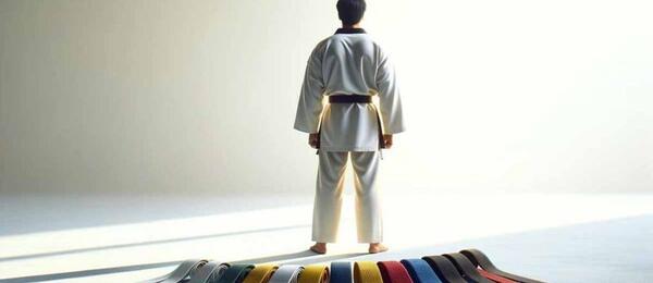 عکس رنگ کمربند های تکواندو به ترتیب
