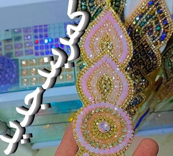 عکس کمربند طلای کردی