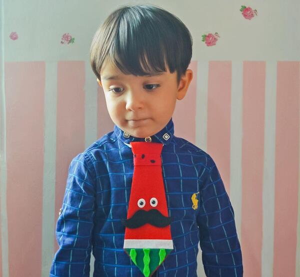 عکس مدل کراوات یلدایی پسرانه
