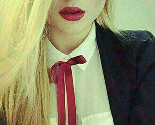 عکس پروفایل کراوات دخترانه