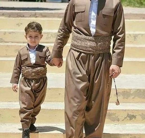 عکس لباس کردی مردانه بچه گانه