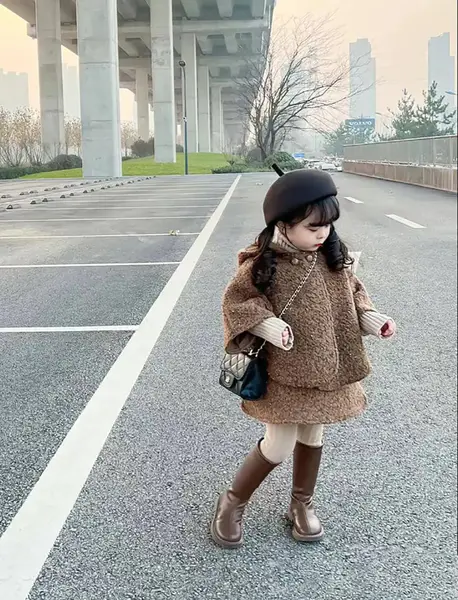 عکس مدل لباس بچه گانه دخترانه زمستانی