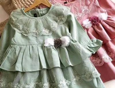 عکس لباس نوزادی دخترانه شیک