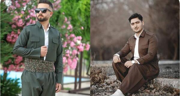 عکس لباس کردی مشکی پسرانه
