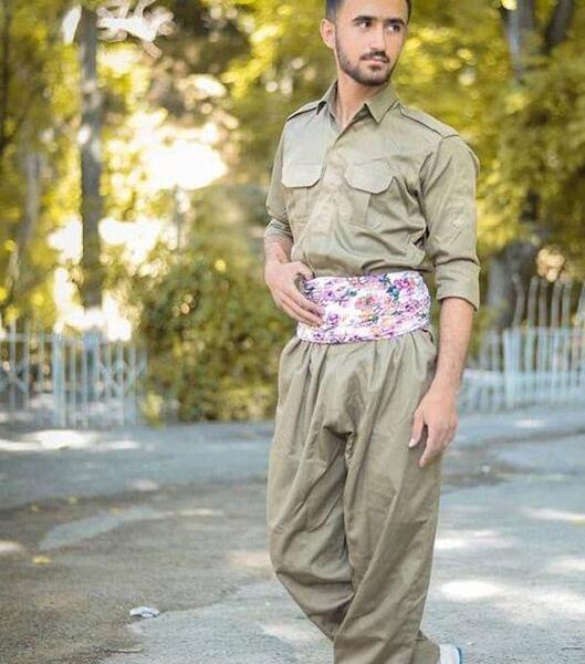 عکس لباس کردی مشکی پسرانه