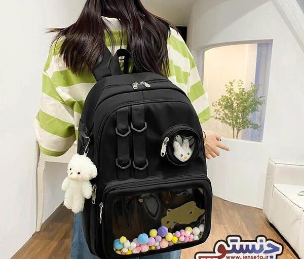 عکس کیف مدرسه دخترانه عروسکی