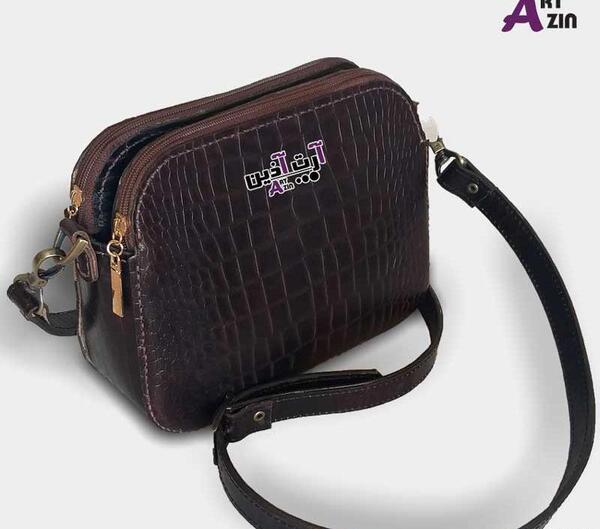 عکس کیف چرم دست دوز زنانه