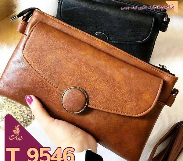 عکس کیف چرم دست دوز زنانه