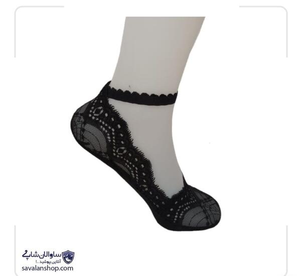 عکس جوراب کالج مشکی