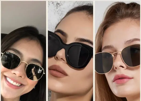 عکس عینک دودی زنانه شیک