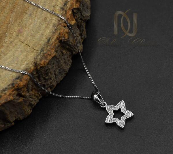 عکس گردنبند دخترانه نقره ای
