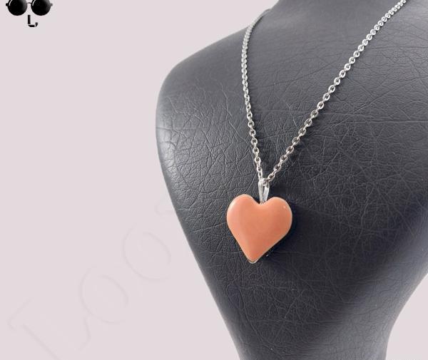 عکس گردنبند قلبی دخترانه