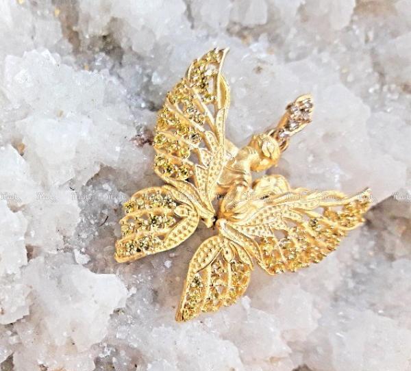 عکس گردنبند طلای پروانه ای