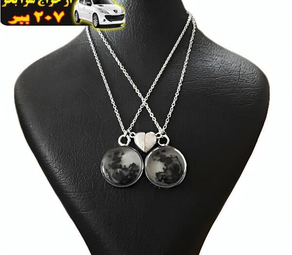 عکس گردنبند دوستی آهنربایی