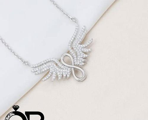 عکس گردنبند دخترانه نقره