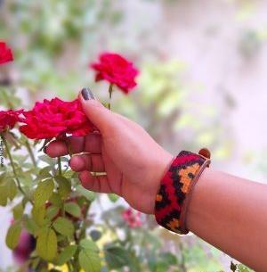 عکس های دستبند گلیمی
