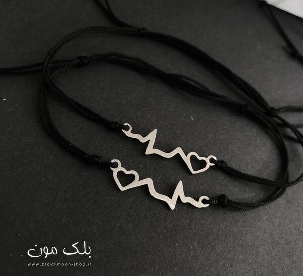 عکس دستبند قلب ست