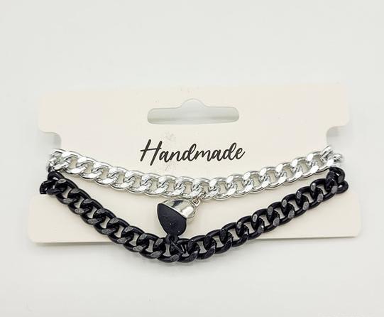 عکس دستبند قلب ست
