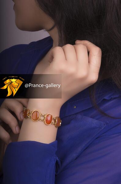 عکس دستبند عقیق زنانه