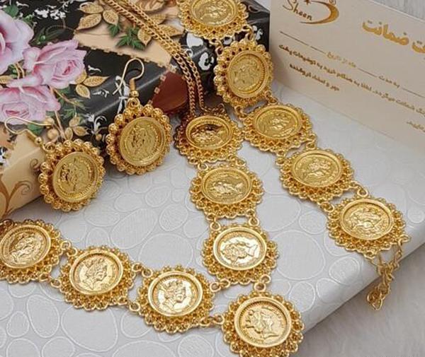 عکس دستبند سکه ای طلا