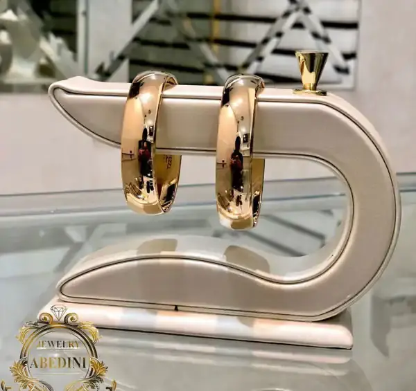 عکس دستبند آینه ای طلا