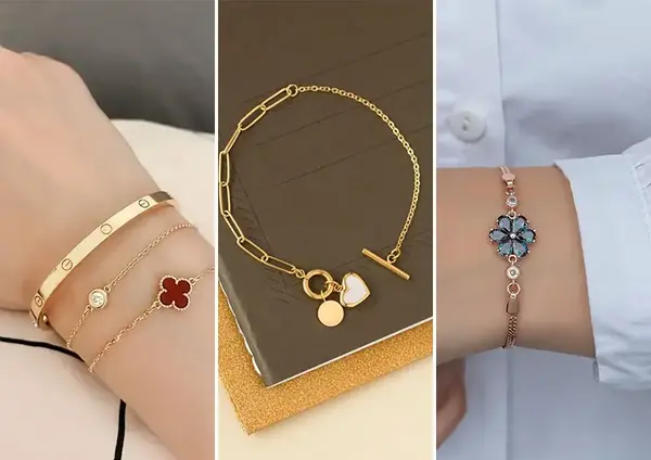 عکس دستبند های جدید دخترانه
