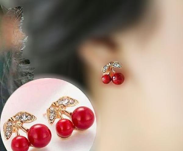 عکس گوشواره گیلاسی
