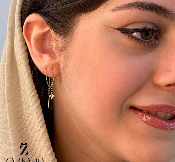 عکس گوشواره گل گلی