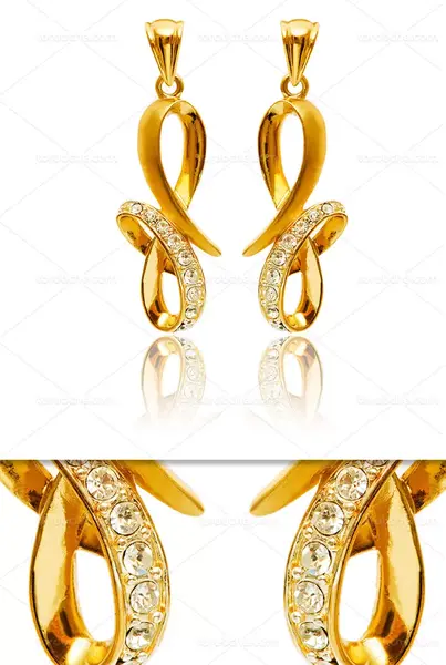 عکس گوشواره عربی طلا