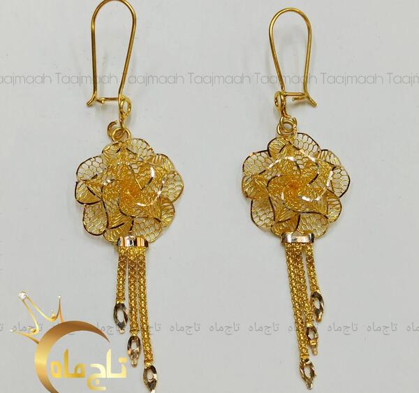 عکس گوشواره عربی طلا