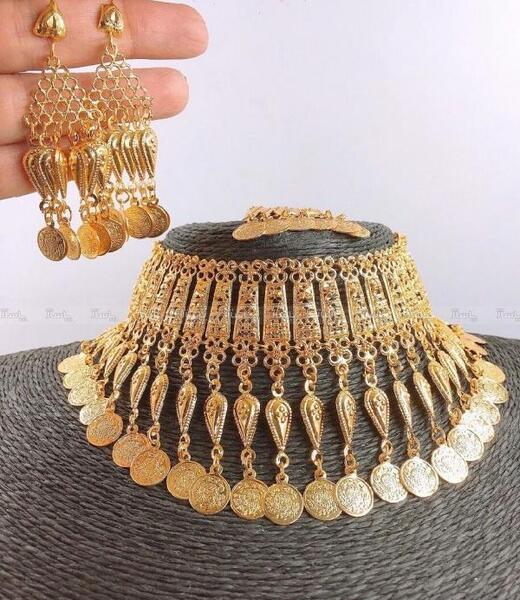 عکس گوشواره طلا خلیجی