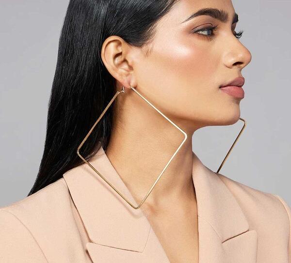 عکس های گوشواره حلقه ای طلا