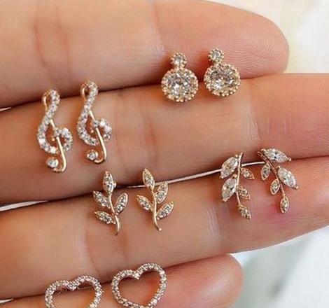 عکس گوشواره های جدید دخترانه