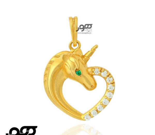 عکس گوشواره اسب تک شاخ
