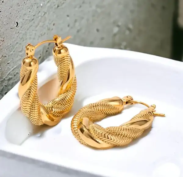 عکس گوشواره پیچ پیچی