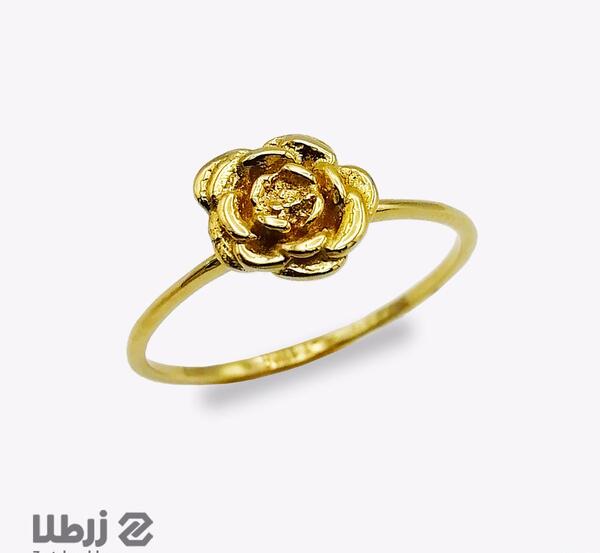 عکس انگشتر طرح گل