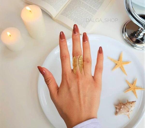 عکس انگشتر صدفی