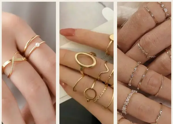 عکس انگشتر های فانتزی دخترانه
