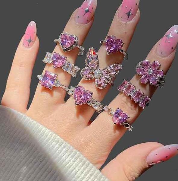 عکس انگشتر های فانتزی دخترانه