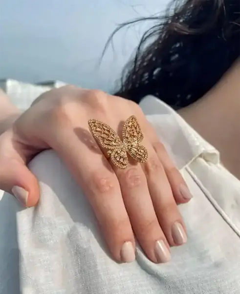 عکس های انگشتر پروانه ای