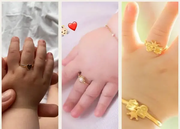 عکس انگشتر بچه گانه قشنگ