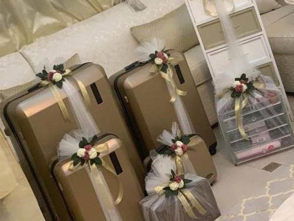 عکس وسایل چمدان داماد